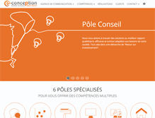 Tablet Screenshot of e-conception.fr